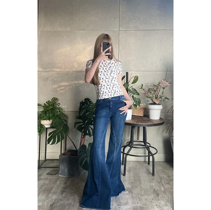 

Футболка Susan Pure Original Commute Versatile Spring Summer Fun с короткими рукавами и забавным мультяшным рисунком на груди, милый стиль, круглый вырез, размер S...
