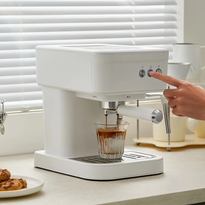 

Coffee machine Italian home small semi-automatic steam integrated commercial mini office