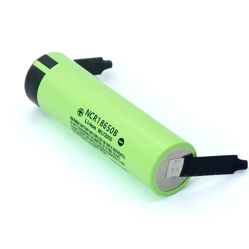 new 100% Original NCR18650B 3.7 v 3400mah 18650 Lithium Rechargeable Battery Welding Nickel Sheet batteries