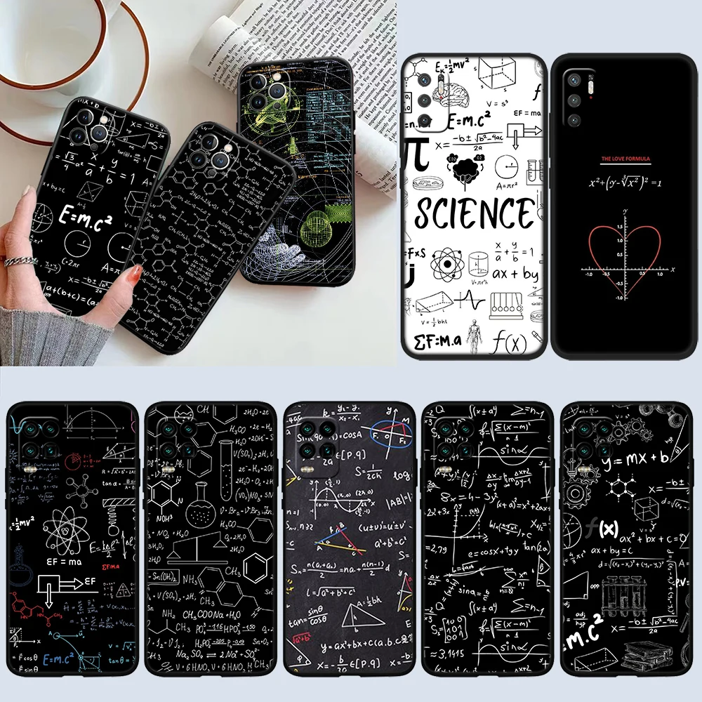 NH15 Chemical Maths Formula Case for Samsung M06 M15 M16 M35 M55 M56 A36 A42 A50 A50S A51 A52 A32 A33 A05 A05S A06 A16 A20