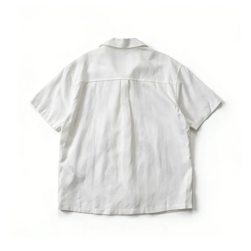 High Street Japanese Style Casual Breathable Floral Patchwork Short Sleeve Shirt Men Women Vintage Shirts Men's Clothing