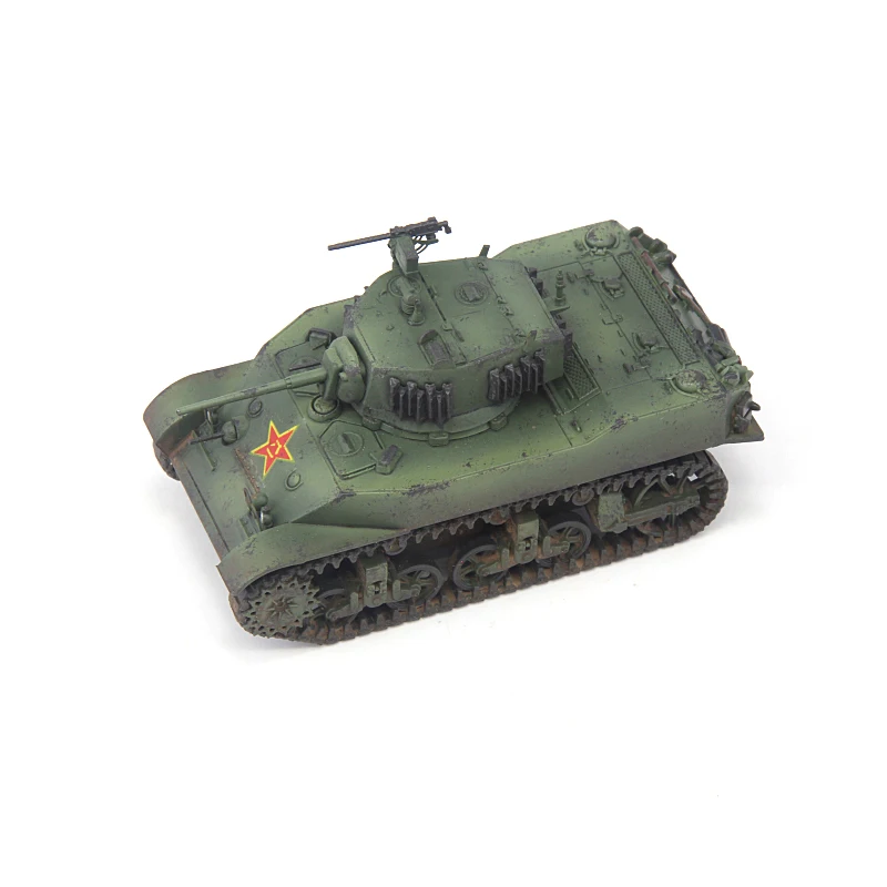 

Пластиковая модель танка в масштабе 1:72 CP0666 Chinese M5A1 светильник, модель военного боевого трека, классические подарки для взрослых, игрушки, статический дисплей