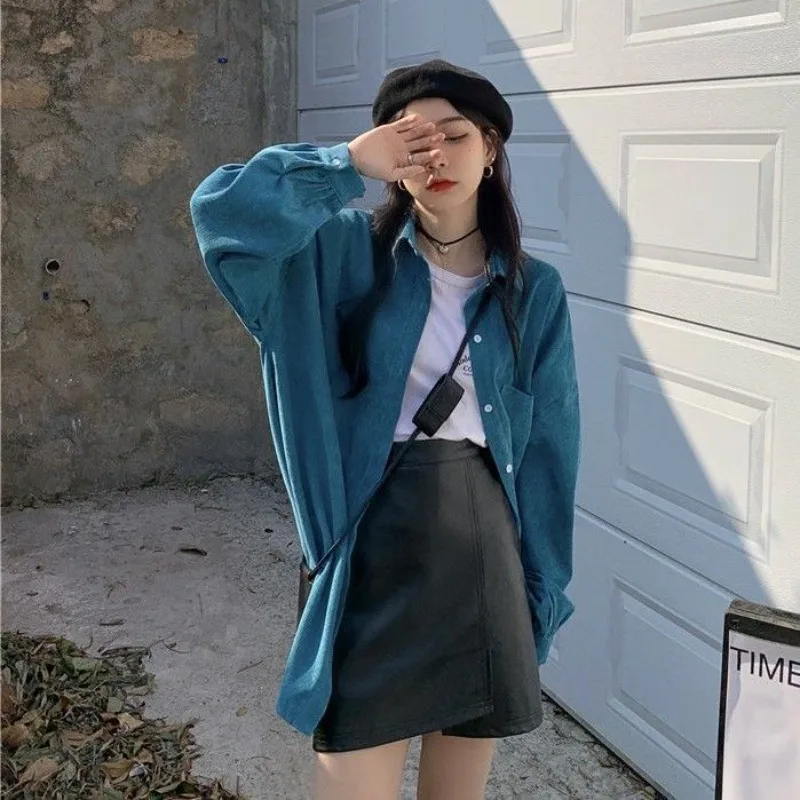 

Свободная женская рубашка и блузка с длинным рукавом. Симпатичная элегантная корейская популярная одежда. Роскошный дизайнер 2024. Молодежные светские женские топы.