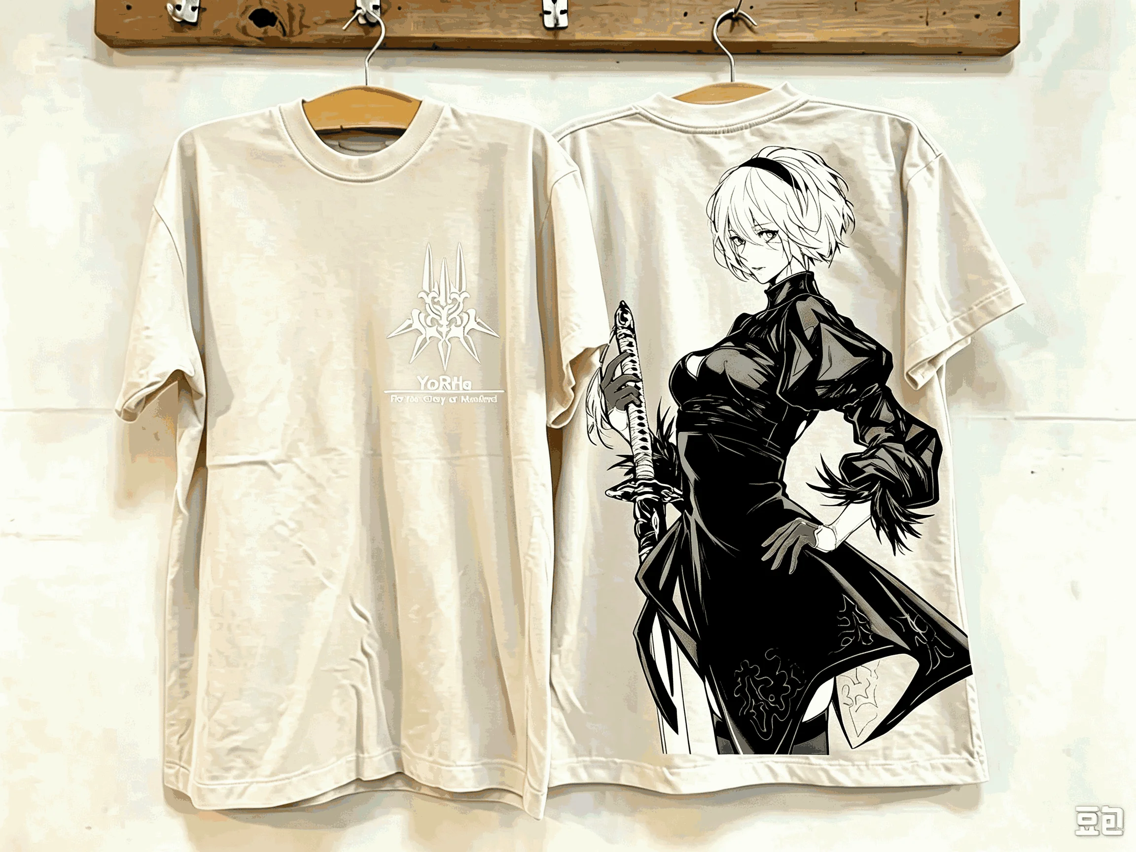 Nier Automata Print T-shirts for Men Women Fashion Hip Hop Oversized Unisex Streetwear Trendy Cotton Short Sleeves hot product
