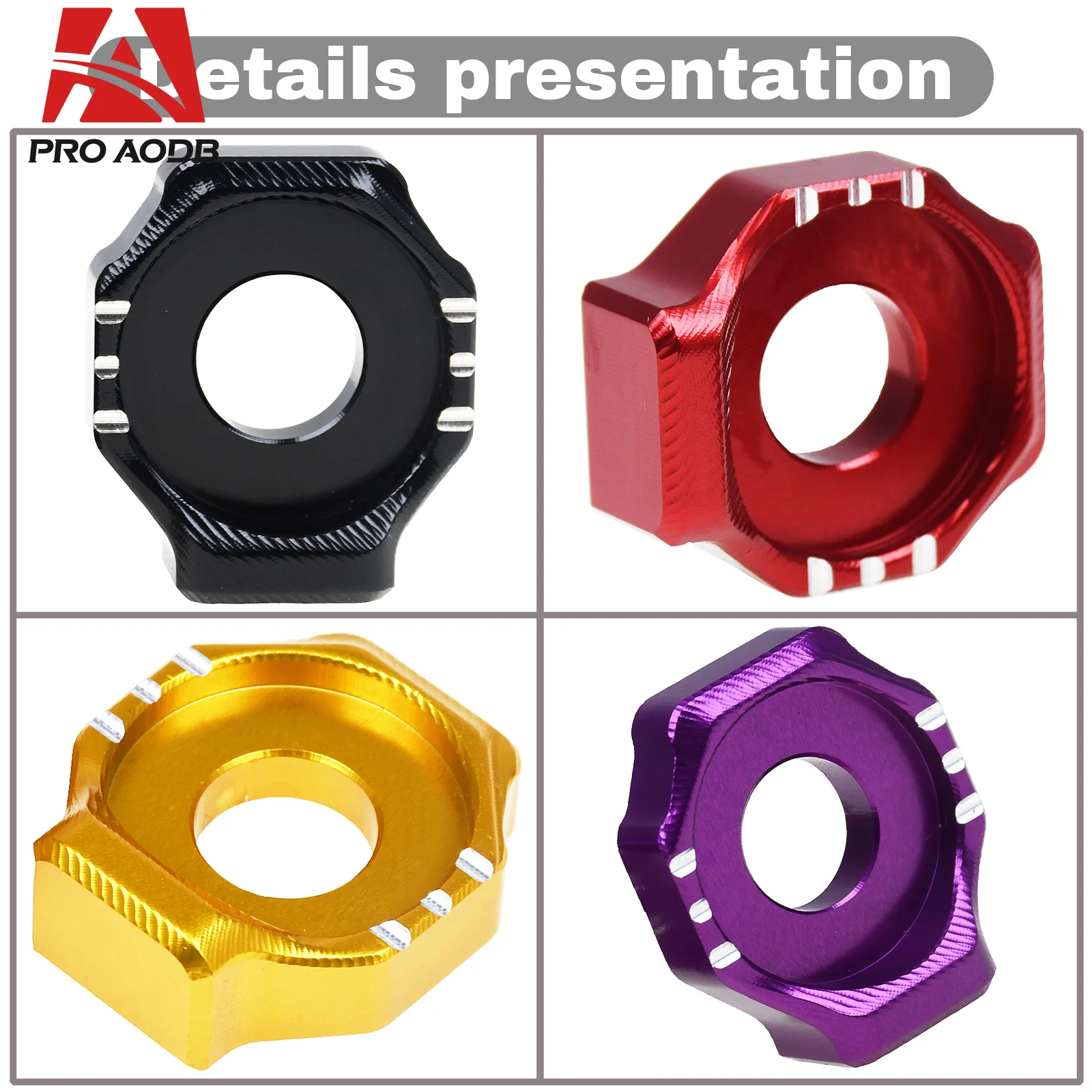 Rear Chain Adjuster Axle Block For Surron Light Bee S & X Sur-ron Talaria Sting For Segway X160 X260 Electric Dirt Bike E-bikes
