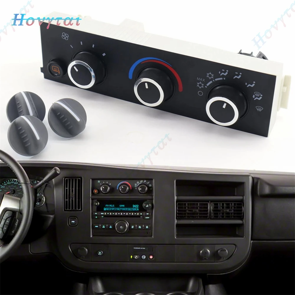 599-294 For Chevrolet Express Cargo Pasajeros GMC Savana 1500 HVAC A/C Heater Climate Control Panel Switch Front Control Module