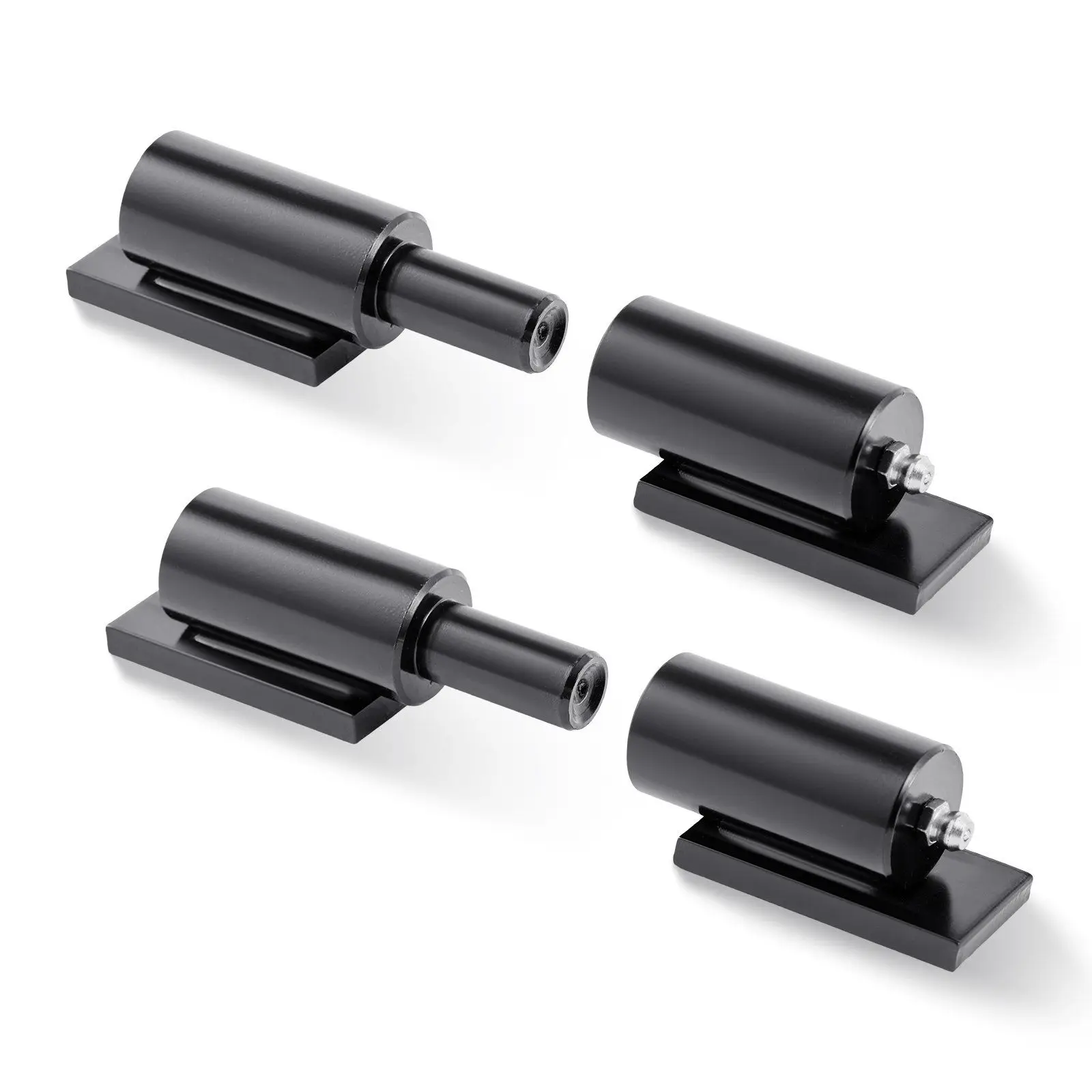 

7-Inch Heavy Duty Gate Hinges 2 PCS Weld On Barrel Hinge for Swing Trailer Gate