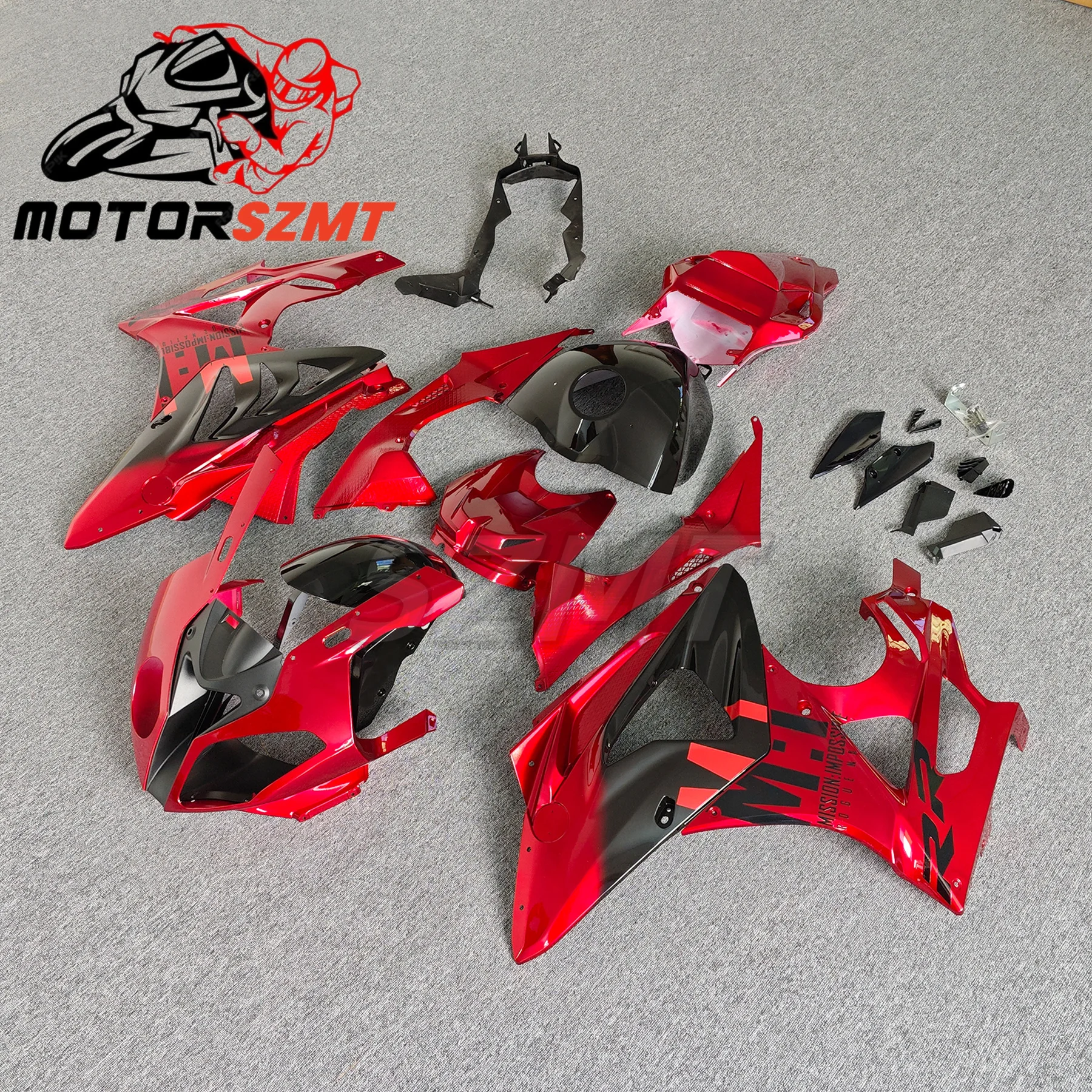 New ABS Motorcycle full Fairing Kit Fit For BMW S1000RR M1000 S1000 2009-2012 Custom Fairings Kits Bodywork Shell