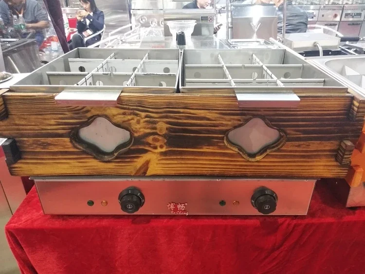 High Conductivity Oden Cooking Machine Oden Cooker with Stainless Steel Body Japanese Style