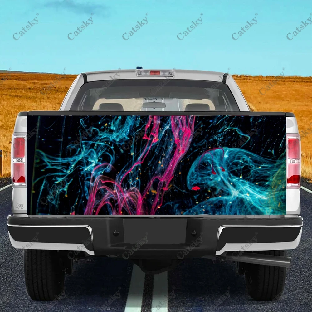 Color splash paint Car stickers rear modification accessories vinyl suitable for cars trucks off-road vehicles SUV stickers