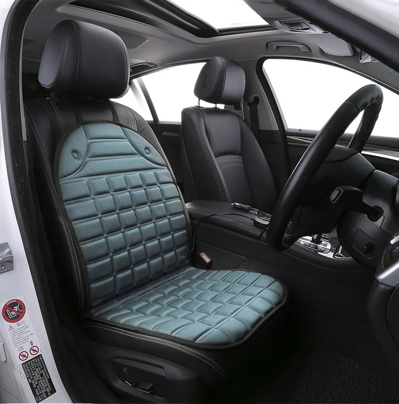 

24V Universal Car Heated Seat Cushion Winter Car Seat Heating Cover with Backrest Universal Seat Cushion & Pillow