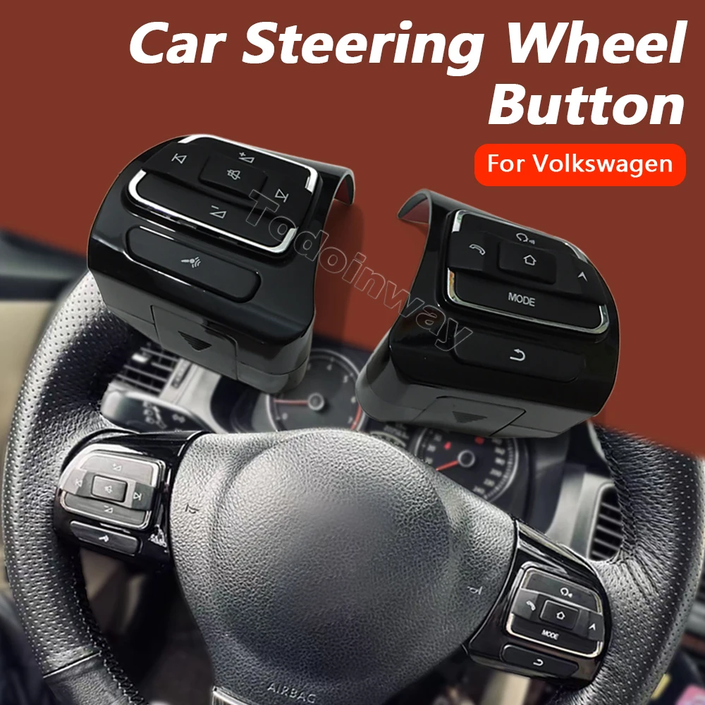 

Multifunction Steering Wheel Switch Audio Volume Control Button For VW Passat B8 Tiguan Touran 3 Sharan Caravelle Lavida tools