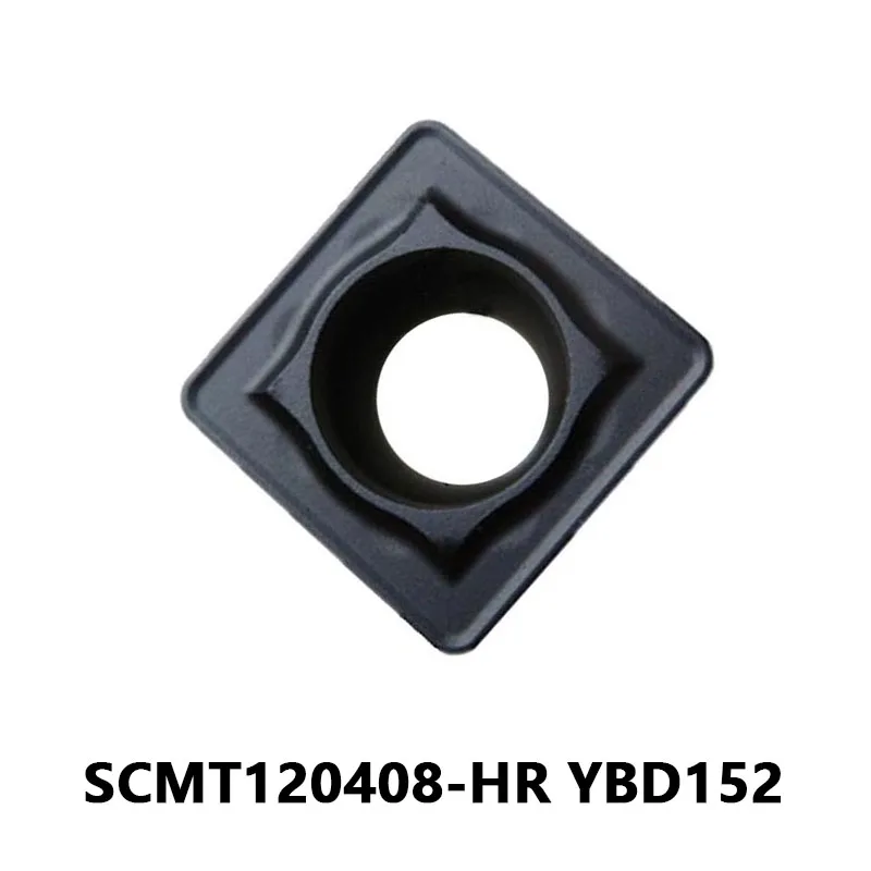 

SCMT120408 SCMT Original Carbide Inserts for Internal Turning Tool Holder High-Quality Blades CNC Lathe SCMT120408-HR YBD152