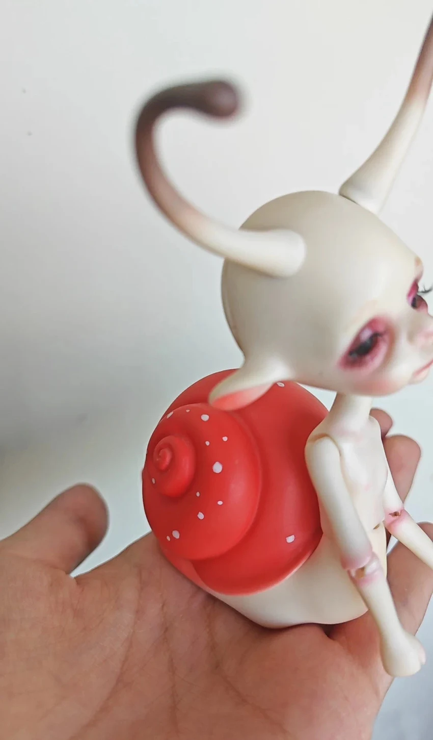 

SD Doll bjd doll 1/8 popovy snail A birthday present High Quality Articulated puppet Toys gift Dolly Model nude Collection