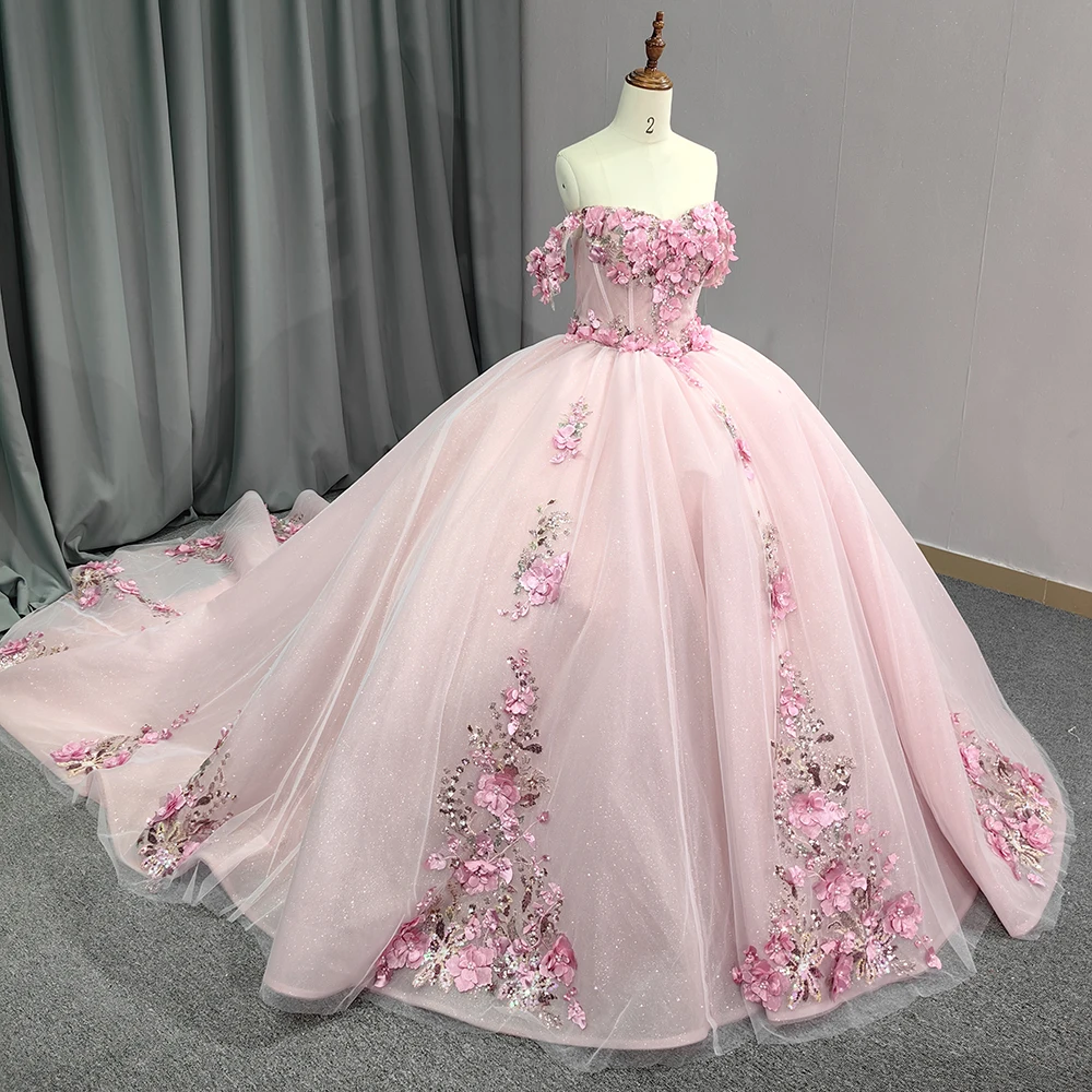 Jancember First-rate Brand New Quinceanera Dresses 2024 Ball Gown Backless Sweetheart Appliques Pearls Pleat Bar Mitzvah DY5720