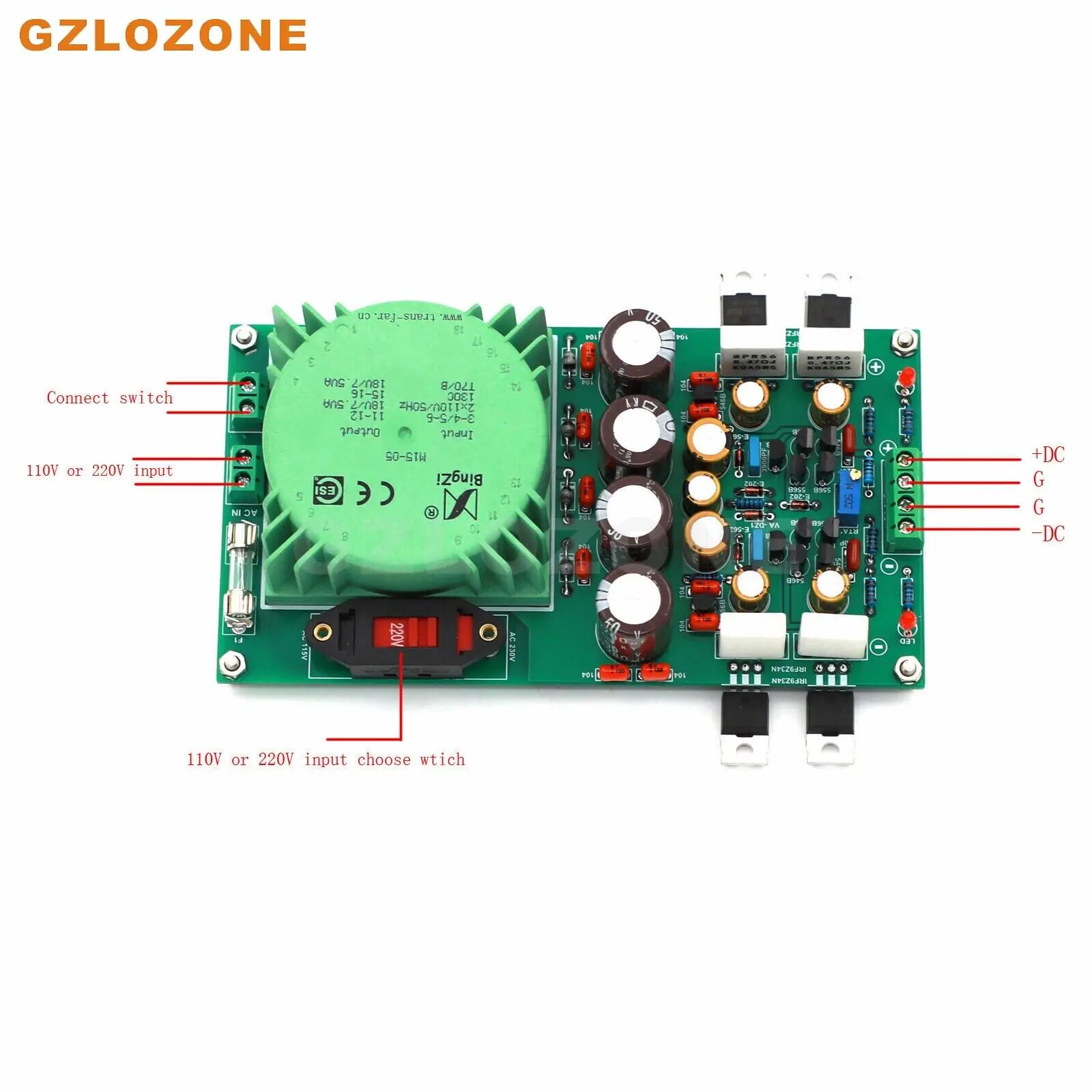 Sigma22 podwójne napięcie zasilaczem pokładzie +/-5V 12V 15V 18V 24VDC (B6-93)