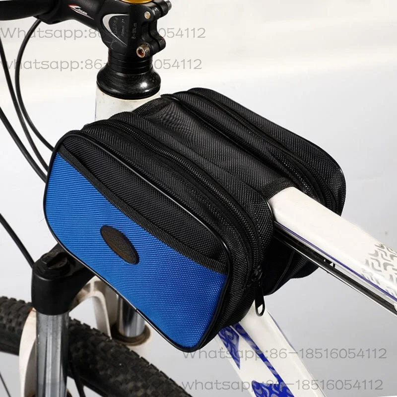 Hot-selling general purpose bicycle beam bag road bike mountain bike upper tube bag bicycle saddle bag waterproof