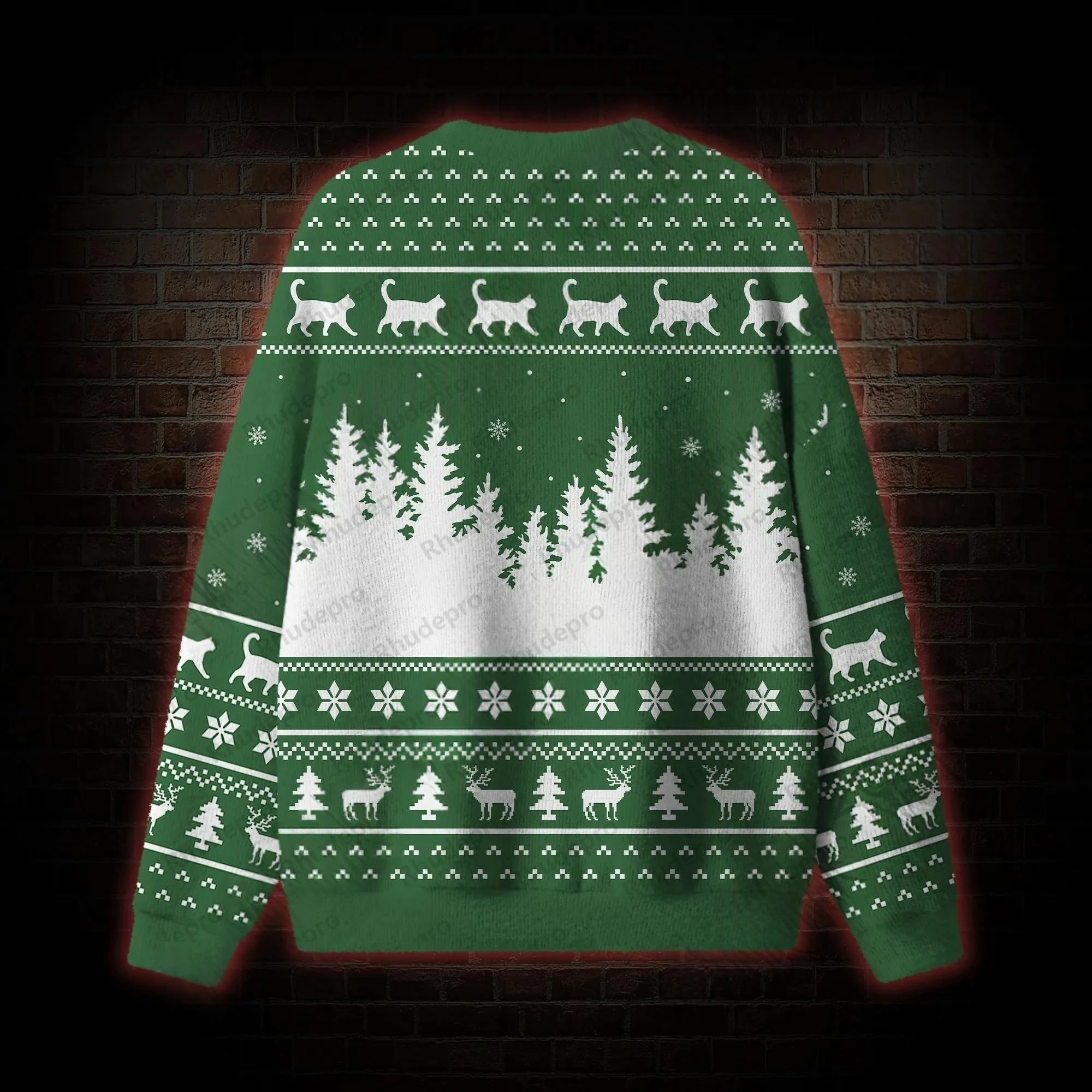 Pew Pew Ugly Sweatshirts Men's Autumn/Winter Long-Sleeved Sweaters - Fun Men's Fashion Clothing 2027