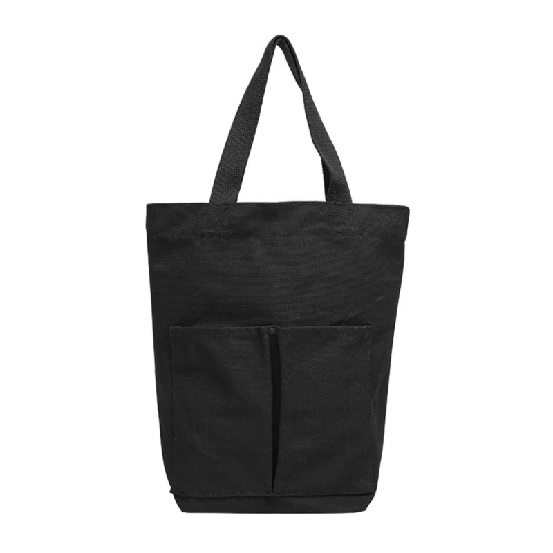 2023 Nova Bolsa de Lona Simples Bolsas Femininas Casuais Bolsas de Grande Capacidade para Mulheres Bolsas Shopper Bolsa Feminina