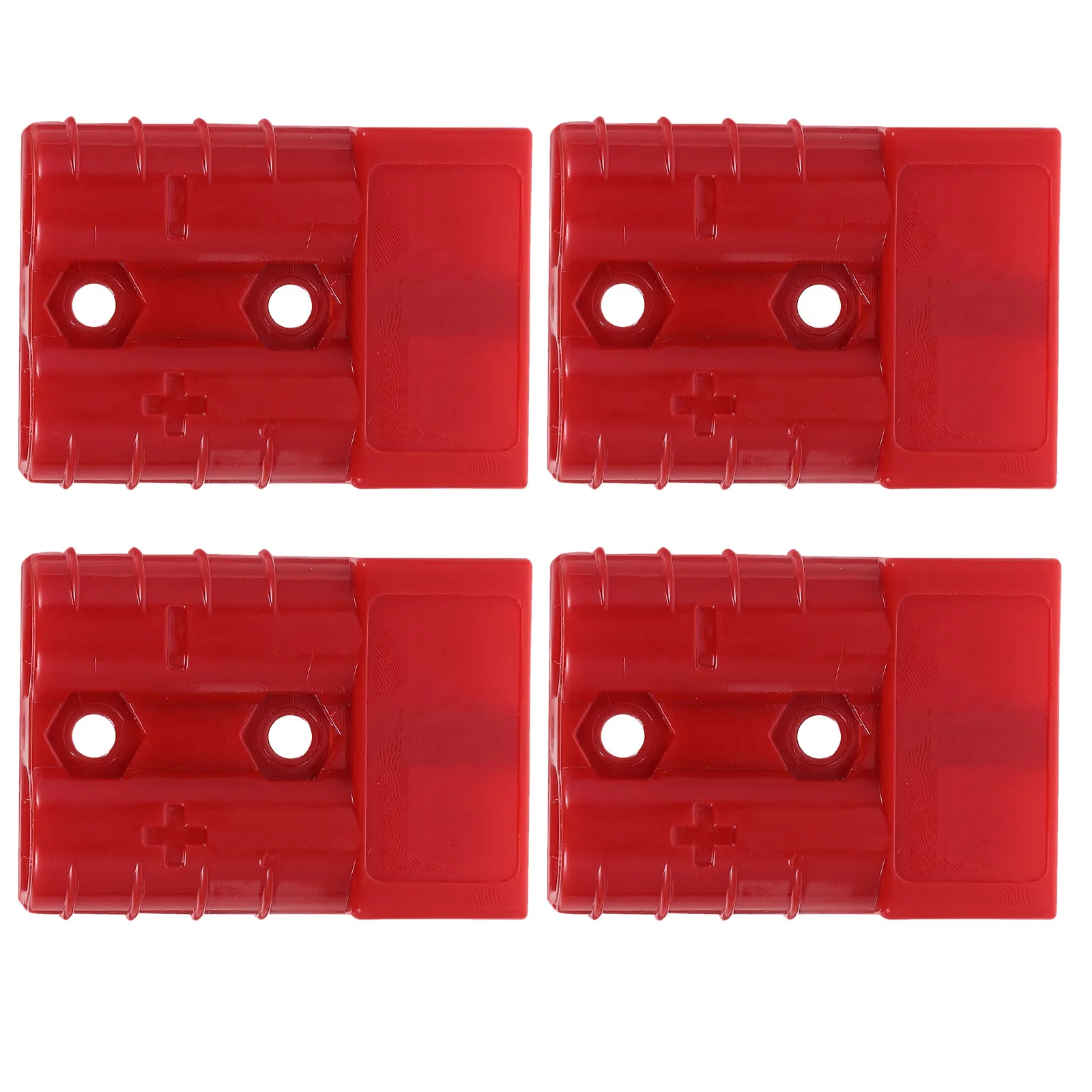 

4Pcs Truck Battery Connector 50 Amp Power Connector 600V Red Quick Disconnect Plug for Electrical Wiring Quick Disconnector