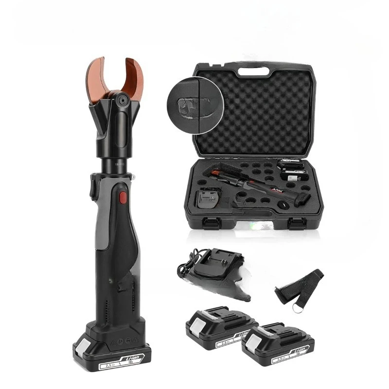 

Portable Battery Cutting Tool Electric Mini Scissor Machine PZ-32C for Copper Aluminum Cable or Cu/Al Armored Cable ≤Φ32mm
