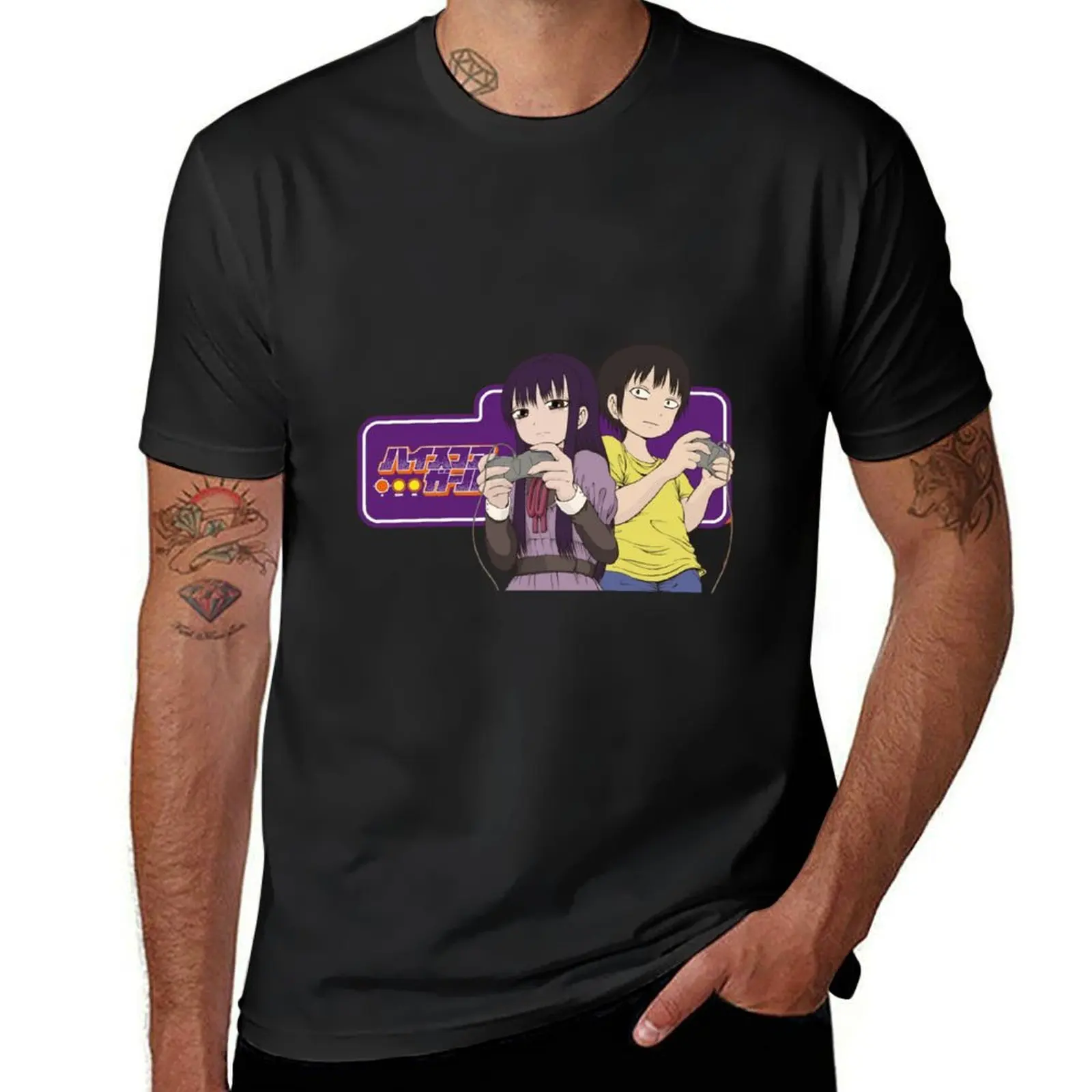 high score girl T-Shirt plus size tops plus sizes heavyweight t shirts for men