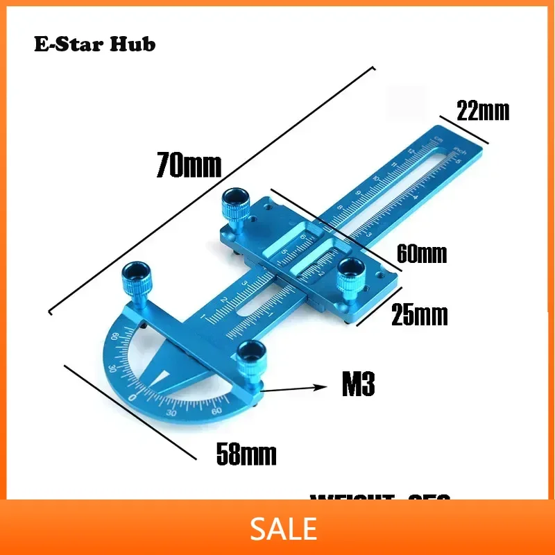 

Metal Shock Synchronizer Balance Measurement Left Right Hardness Adjustment Tool Durable Part for Rc Model Crawler Car