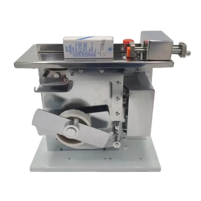 1pc  Sealing And Labeling Machine 90 Degrees Right Angle Automatic Labeling Machine Transparent