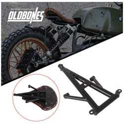 For BMW R45 R60 R75 R80 R90 R100 Single Seat Bracket Solo Seat Mount Hinge Brace Bobber Mounting Motorcycle Accessories