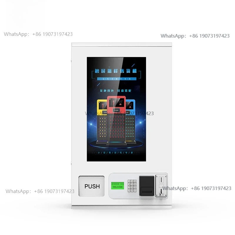 

Торговый автомат самообслуживания мини-размера с ограничением по возрасту, монетоприемник