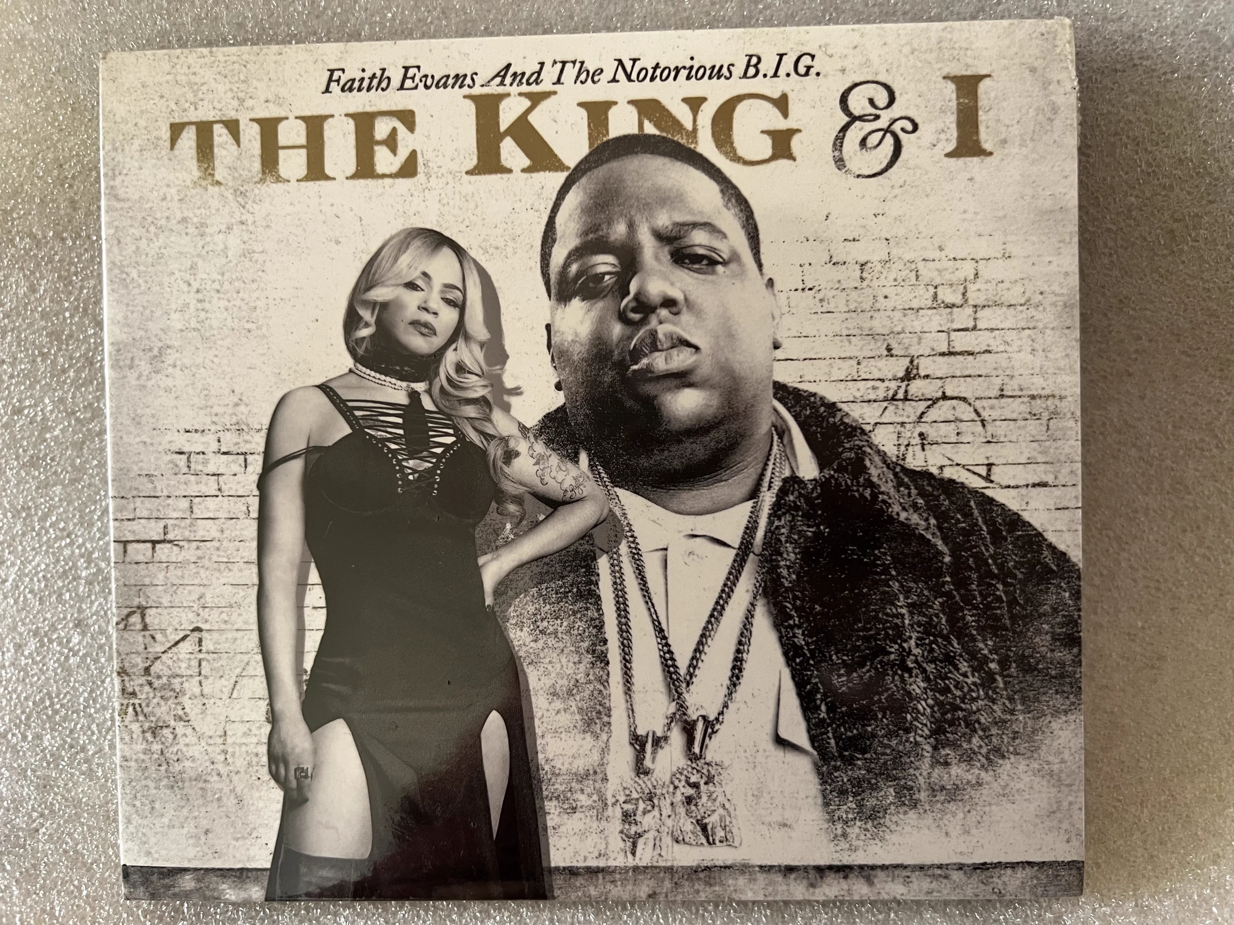

R&B Faith Evans And The Notorious BIG Music CD The King & I Album Music Record Cosplay Walkman Car Soundtracks Box Party Music