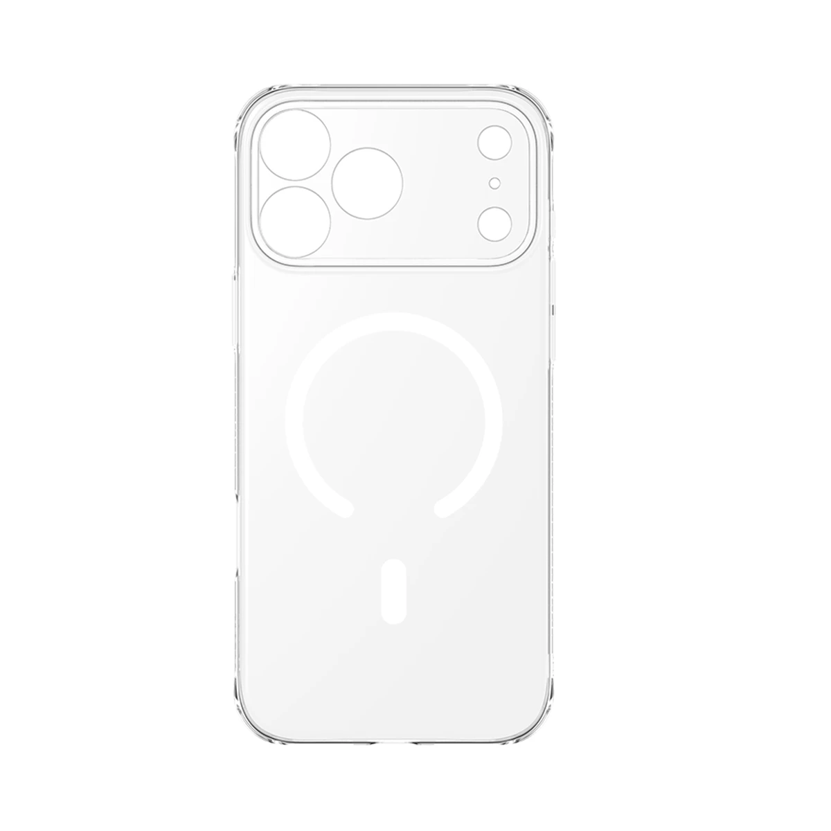 Magnetyczne etui Baseus do iPhone 18 Pro Max, bezprzewodowe ładowanie, etui Magsafe do iPhone 17 Pro Max, cienkie, przezroczyste etui. — zdjęcie produktu 7