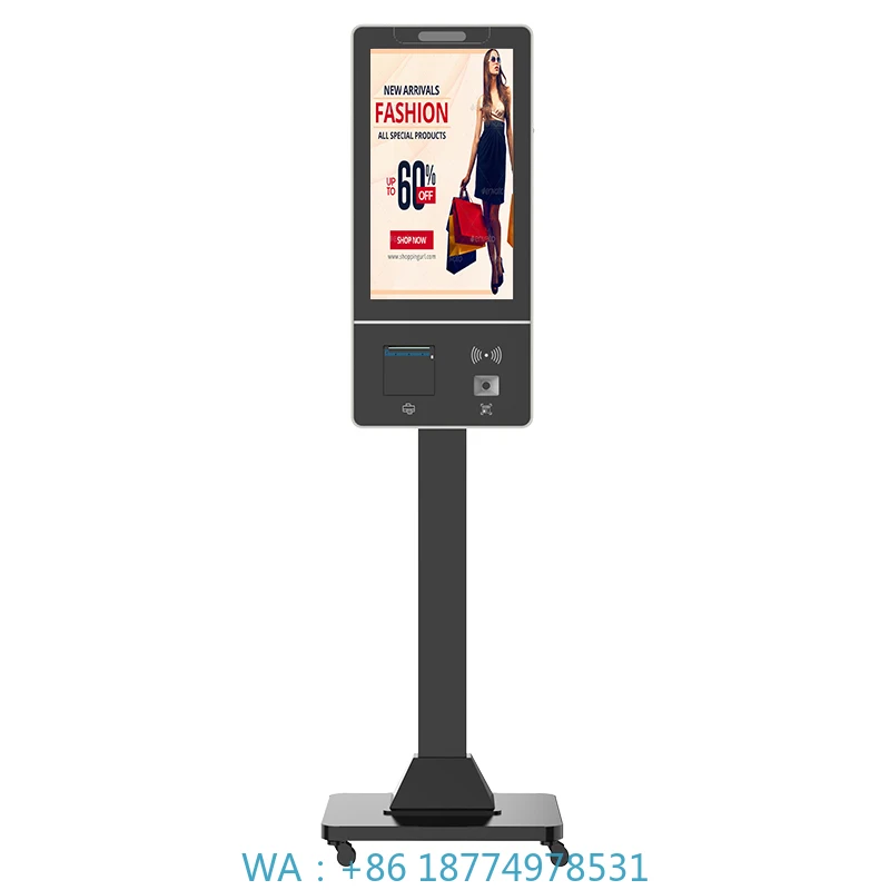 Ordering Machine Self Service Restaurant Kiosk Android Hardware Internet Restaurant