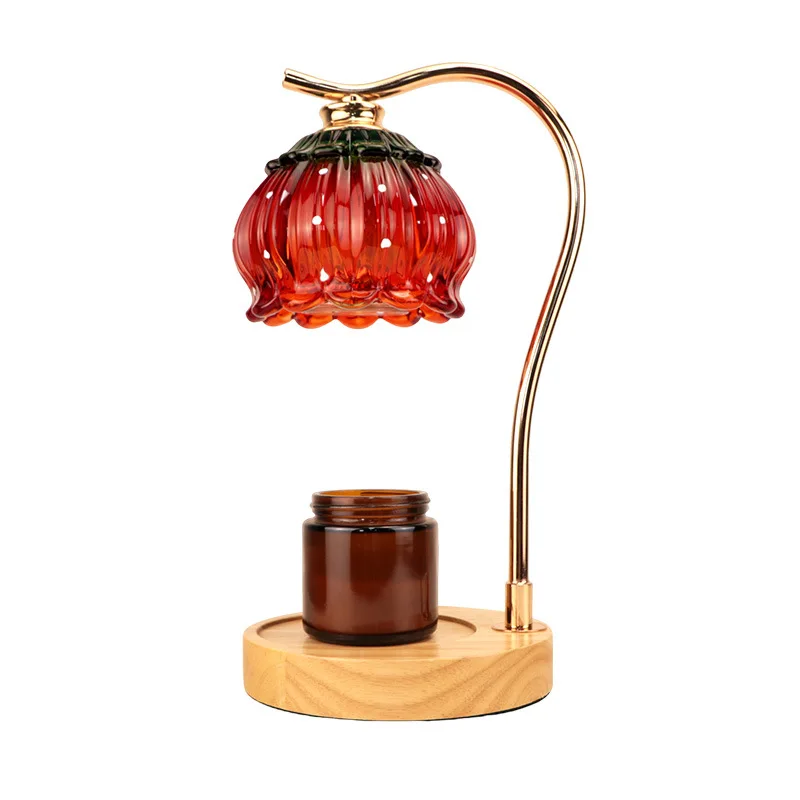 Retro Minimalist Aroma Wax Melt Lamp Luxury High Grade Desktop Candle Warmer Home Ornament