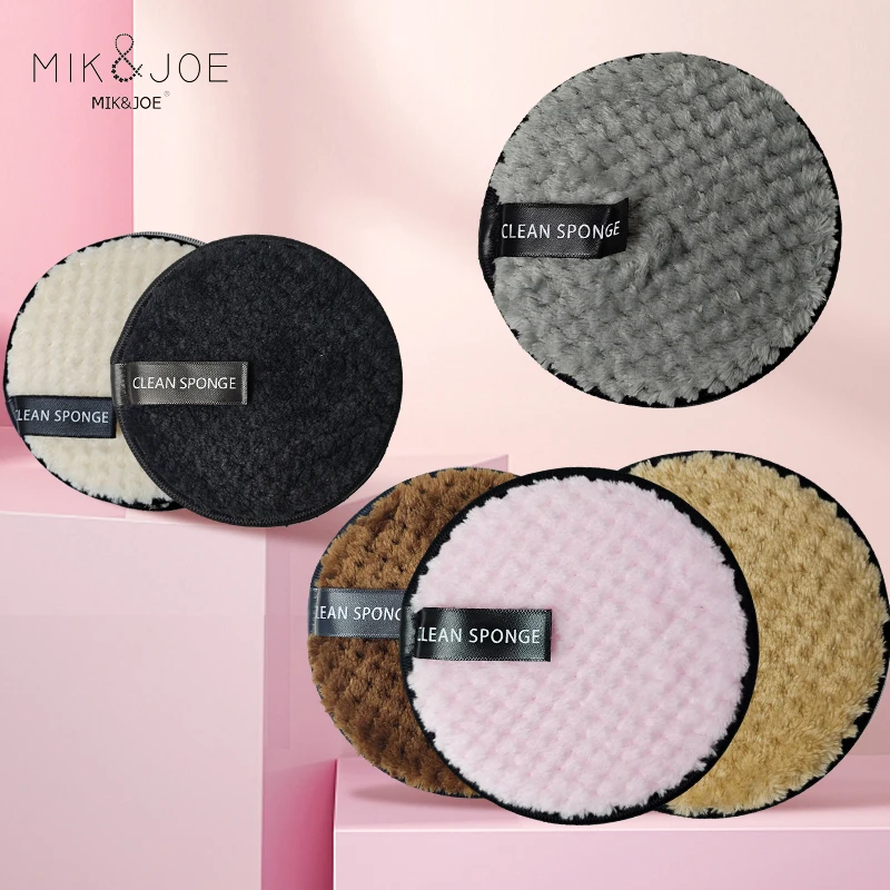 6PCS NEW Face Wash/ Makeup Remover Puff Suitable for Home Or Travel