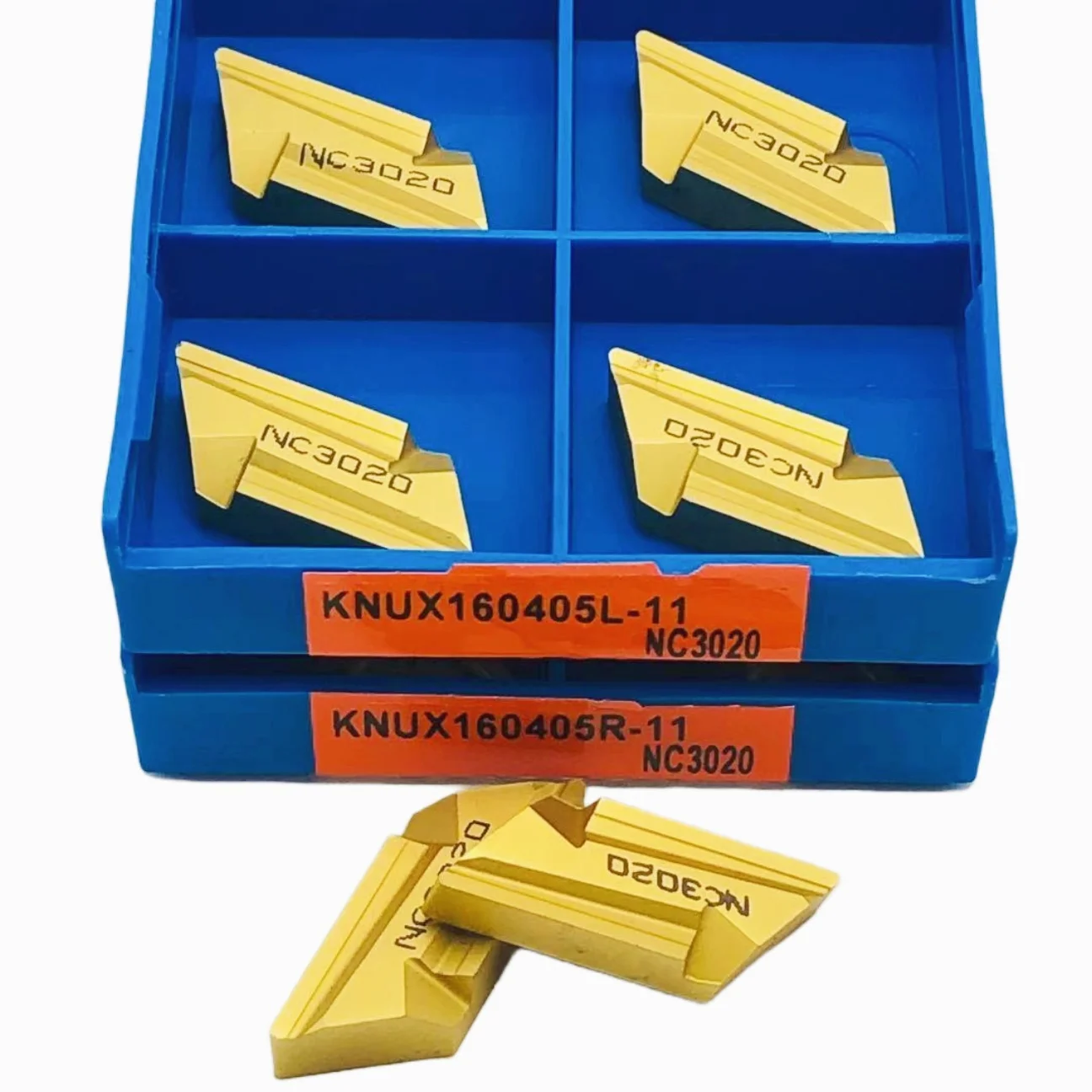 Muslimatnc3020 knux160405l nc3020 inserto in carburo di tungsteno sostituito knux 160405 utensile da taglio per lavorazione dell'acciaio tornitura cnc