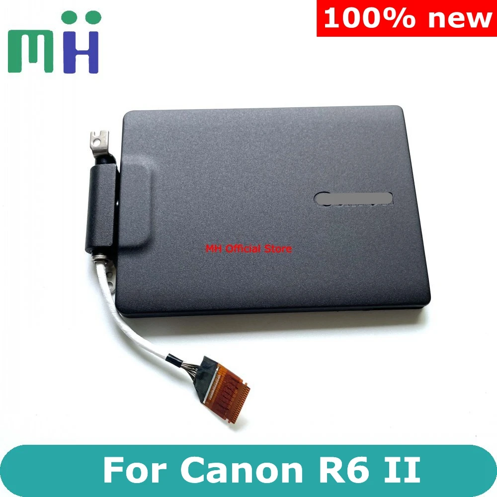 Nuevo para Canon R6 II R6II pantalla de visualización con cubierta protectora LCD Cable flexible CG2-7337 R6 Mark II R62 pieza de reparación de cámara