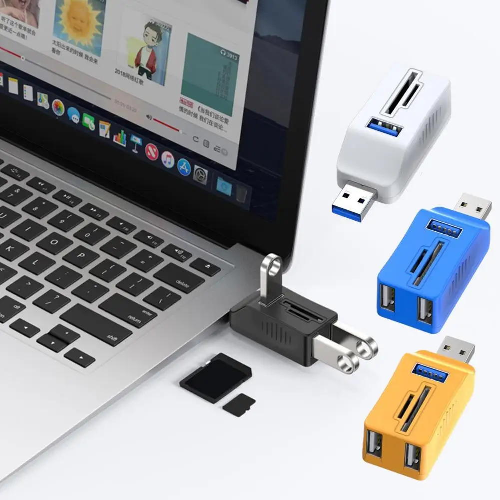

Адаптер USB-кардридер, несколько портов, USB-концентратор, расширительный разветвитель для подключения мобильного жесткого диска U-диска, камеры, мыши