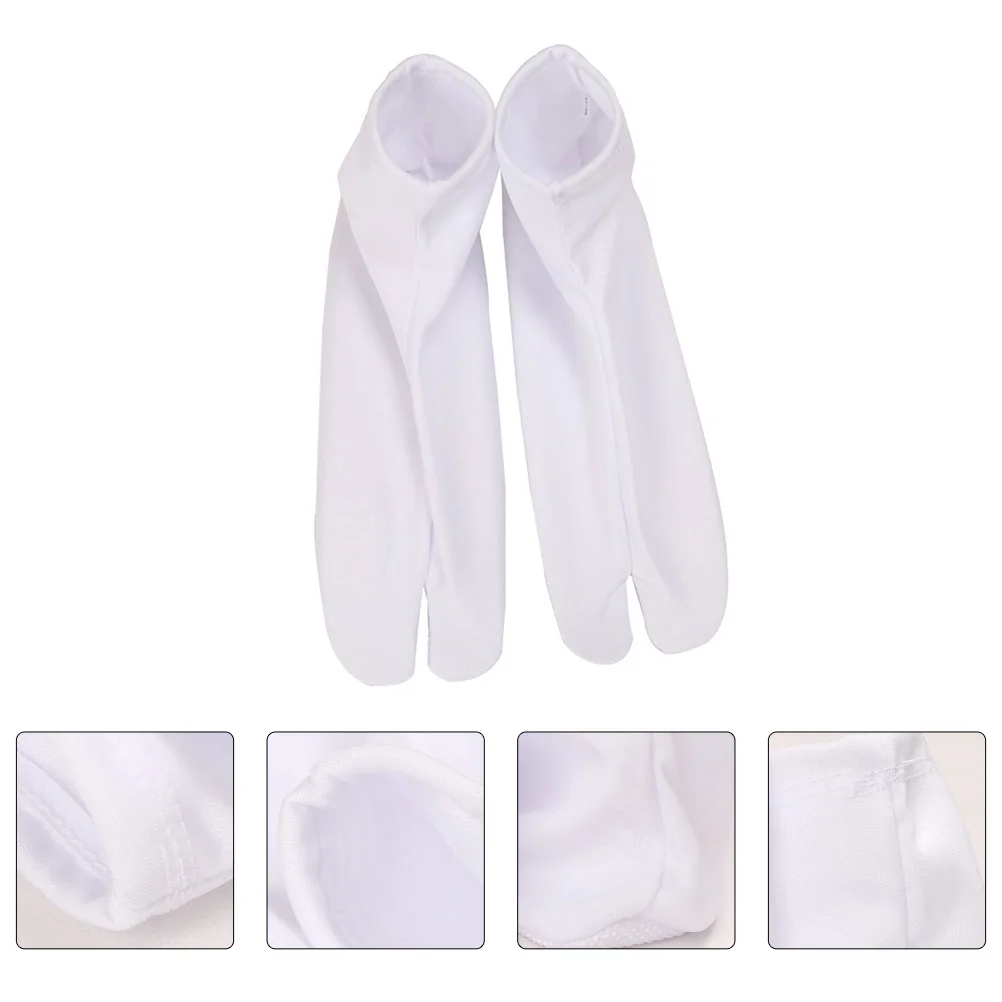 

Two Toe Socks Cotton Two-Toe Stockings Warm Finger White Two-finger Anti-skidding