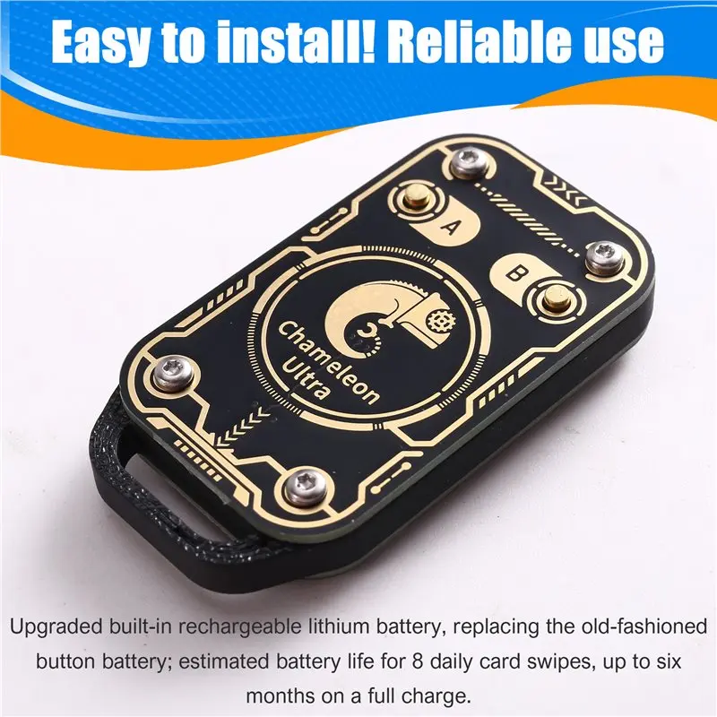 FEDI-Chameleon V3.0 RFID Smart Chip Emulator Read/Write ID IC 125K 13.56Mhz Smart Card Tag Copyer Copier RFID Smart Card Rea