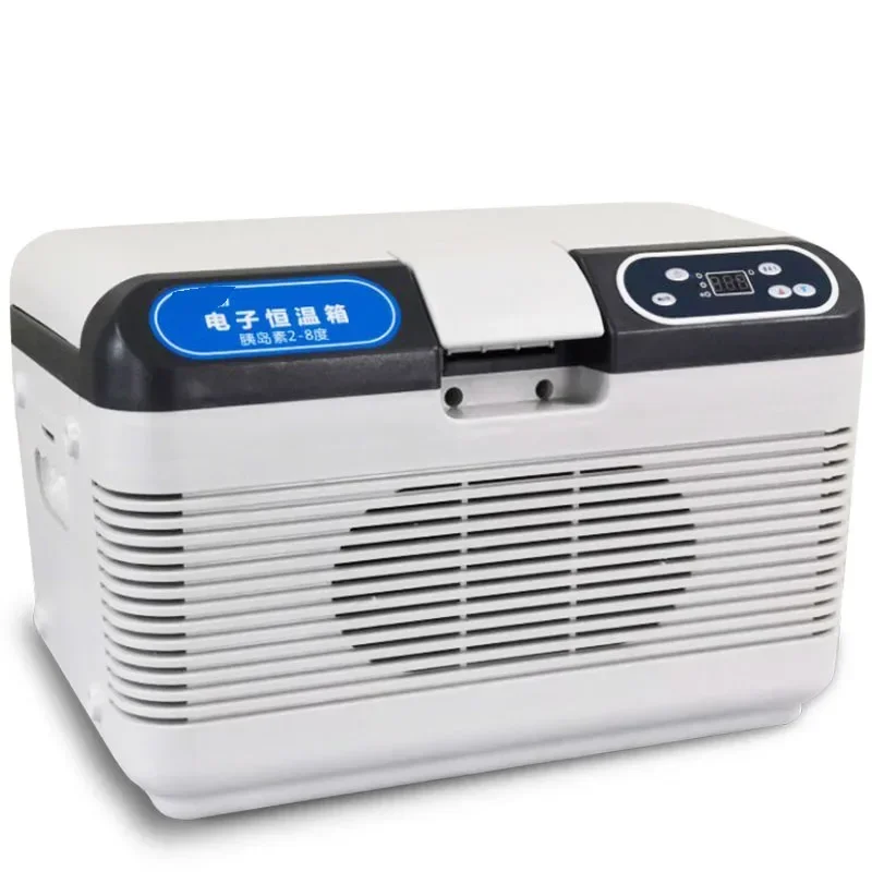Refrigerador Compacto e Portátil de Insulina, Vacina Remédio, Pequeno, Mini, Casa, Carro, 2-8 Graus, 12L