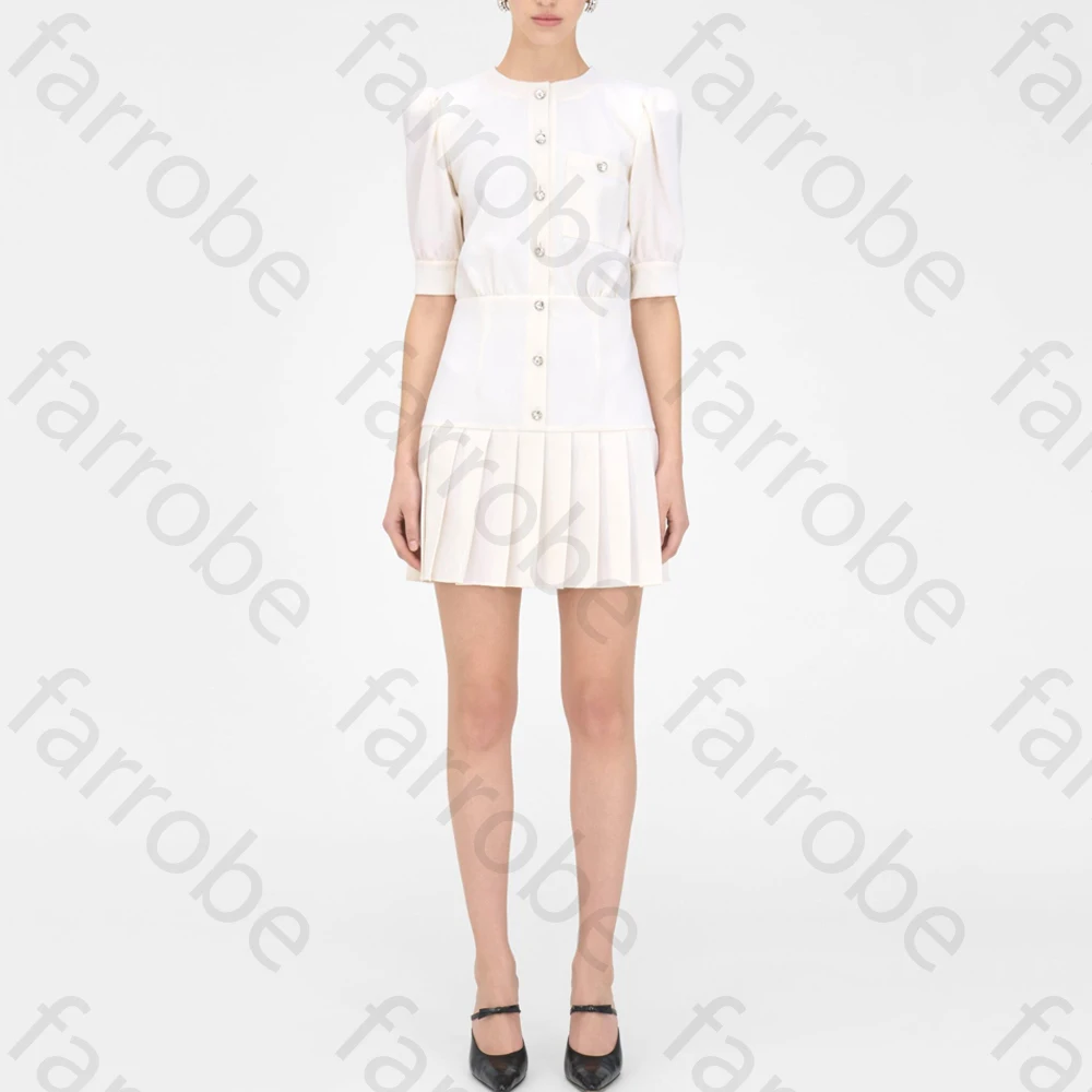 

O-Neck Short Sleeves Draped Cocktail Dresses Elegant Celebrity Dress Exquisite High Quality Prom Party Gown for Women Customized