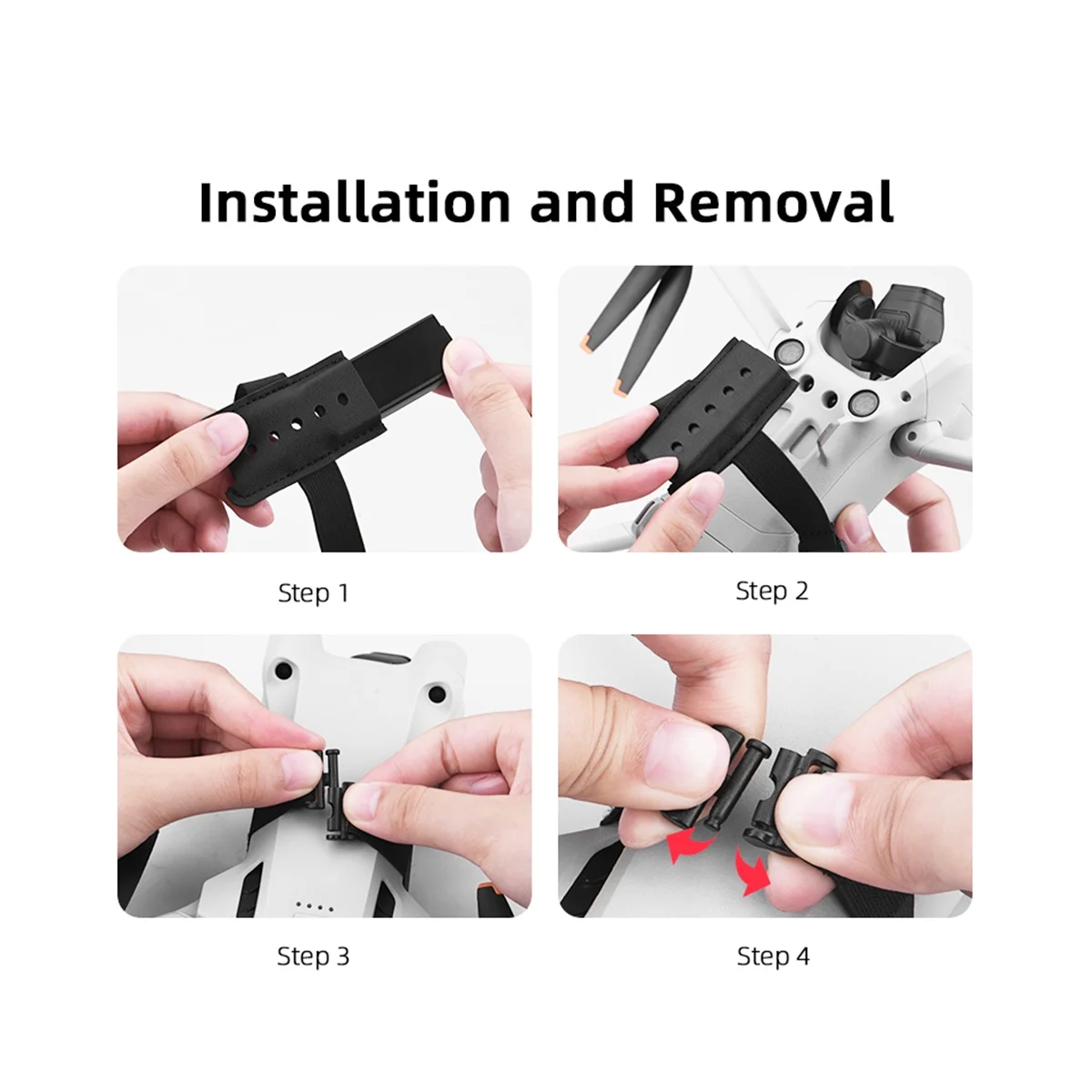 Instalação Kit para DJI Mini 3 Pro, Módulo 4G, Módulo Celular, Acessórios UAV, Preto