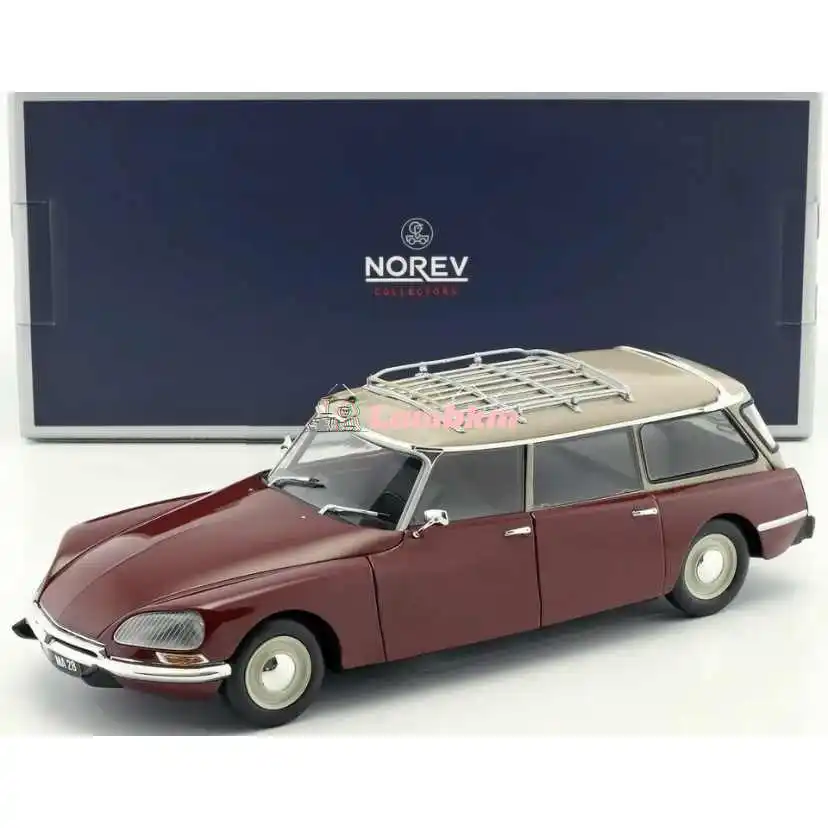 NOREV 1/18 For Citroen ds21 break21 Travel Edition alloy car model doors openable simulation Gift collection ornaments miniature