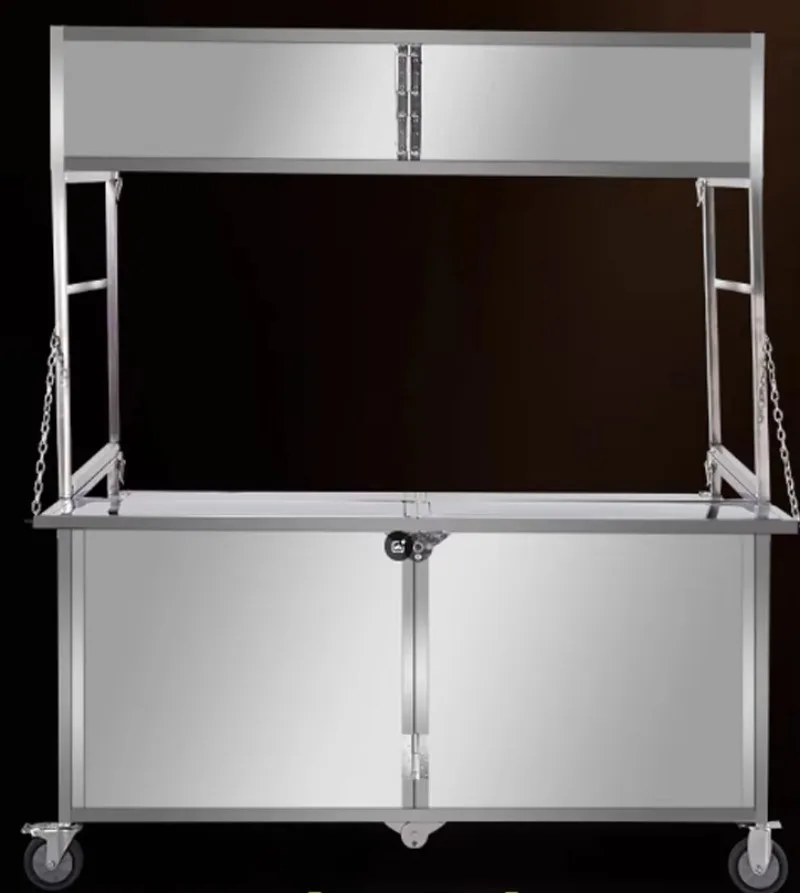 

The best folding mobile food truck for street sales