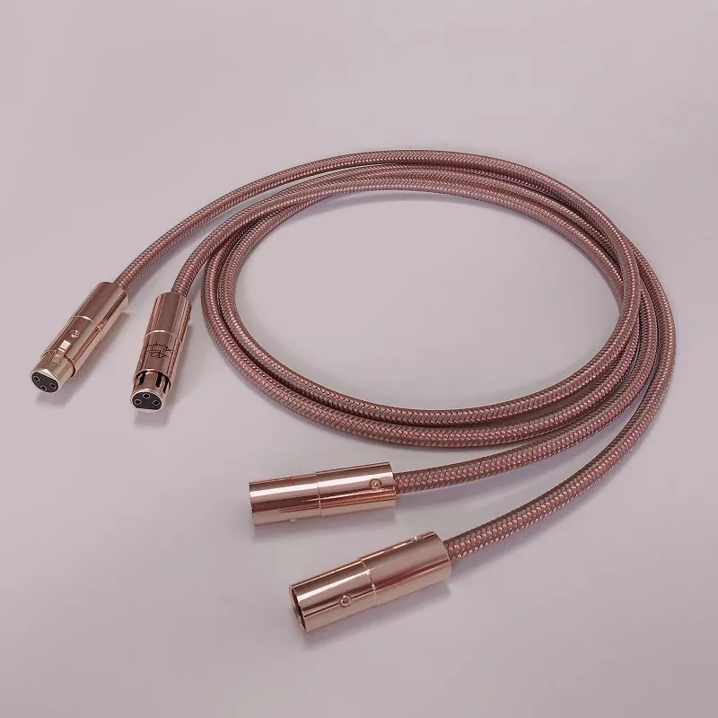 Accuphase High quality XLR cable audio heating cable 6N OCC