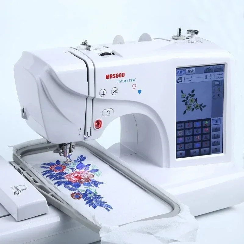 Household embroidery machine foot step energy saving, computer automatic eat thick silent sewing embroidery machine