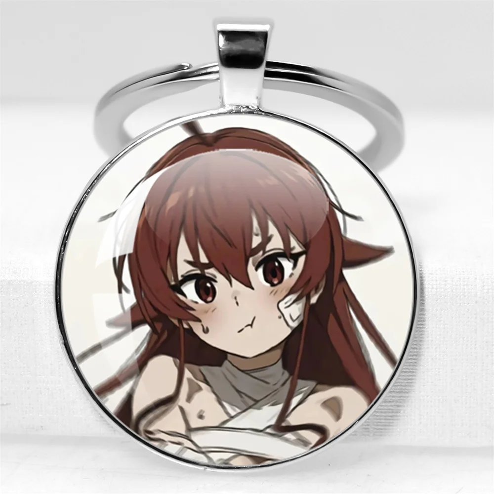 موشوكو تينسي: التناسخ العاطلين كابوشون 25 مللي متر/30 مللي متر المفاتيح الكرتون قلادة مجوهرات اكسسوارات كيرينغ المشجعين هدية #3