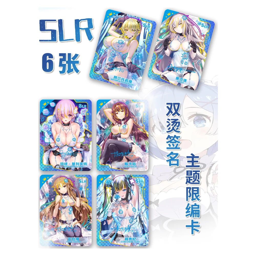 Goddess Story Collection PR Card Set completo giochi Anime Girl Party costume da bagno Bikini Feast Booster Box Doujin Toys And hobby Gift