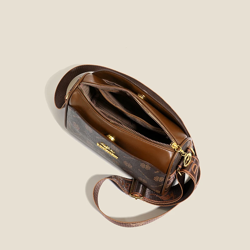 حقيبة كروس نسائية جديدة للخريف والصيف، حقيبة كتف ريترو عصرية للنساء في منتصف العمر، حقيبة نسائية بنمط قديم #6